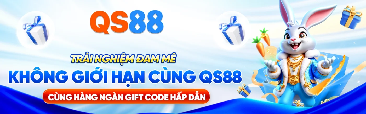 banner trải nghiệm đam mê không giới hạn cùng qs88