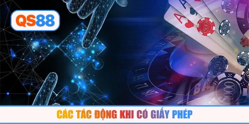Các tác động khi có giấy phép
