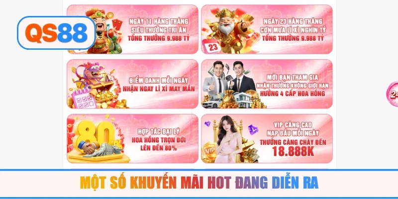 Một số khuyến mãi hot đang diễn ra