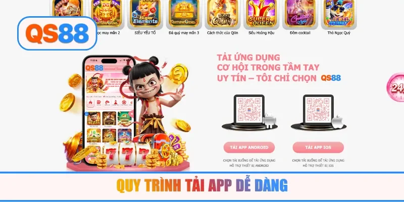 Quy trình tải app dễ dàng
